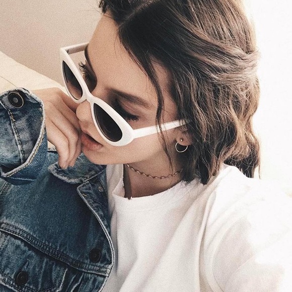 Earrings Ball with Circle Ear Jacket Gold - Picture 3 of 4